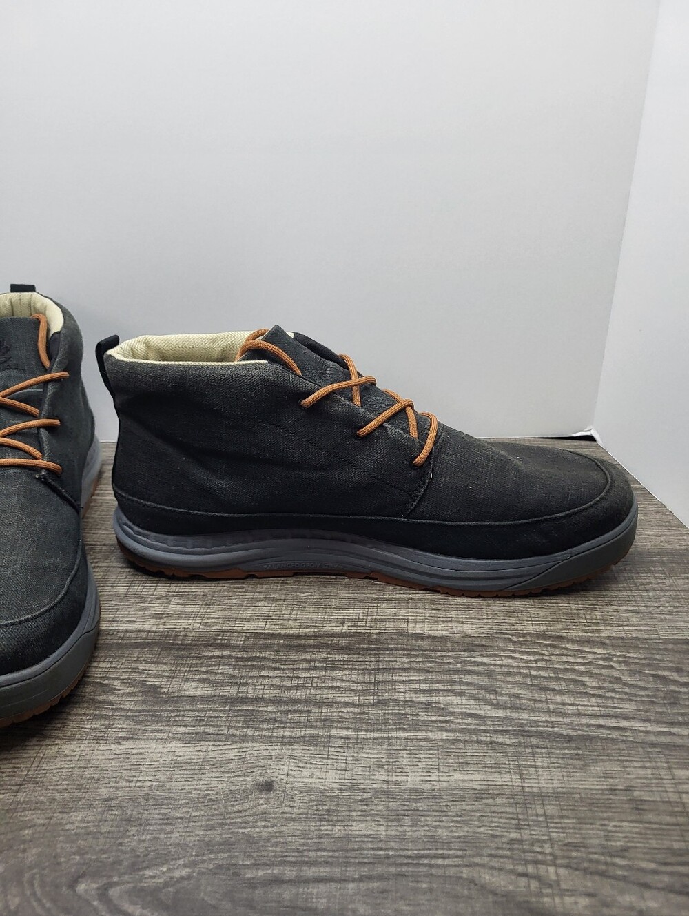 Astral Hemp Chukker Chukka Mens Size 13 Black Sustainable Outdoor Mid Top Boots - Picture 3 of 10